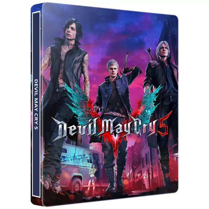 Jeux PS4 - Devil May Cry 5 Deluxe Steelbook Edition