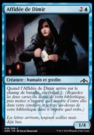 Les Guildes de Ravnica - Affidée de Dimir