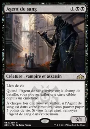 Les Guildes de Ravnica - Agent de sang