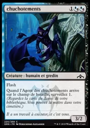 Les Guildes de Ravnica - Agent des chuchotements