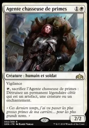 Les Guildes de Ravnica - Agente chasseuse de primes