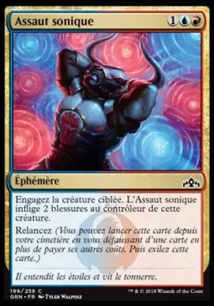 Les Guildes de Ravnica - Assaut sonique