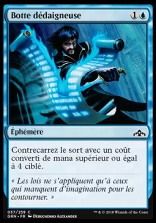 Les Guildes de Ravnica - Botte dédaigneuse