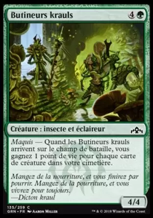 Les Guildes de Ravnica - Butineurs krauls