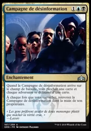 Les Guildes de Ravnica - Campagne de désinformation