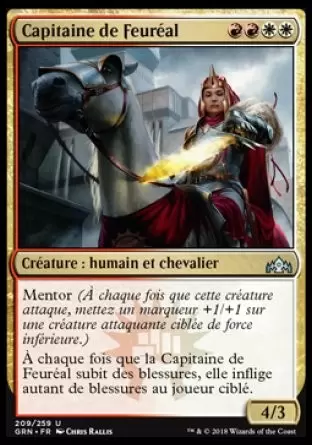 Les Guildes de Ravnica - Capitaine de Feuréal