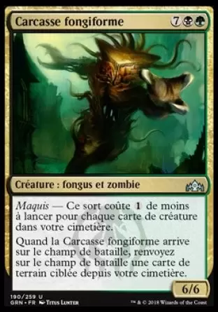 Les Guildes de Ravnica - Carcasse fongiforme