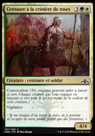 Les Guildes de Ravnica - Centaure à la crinière de roses