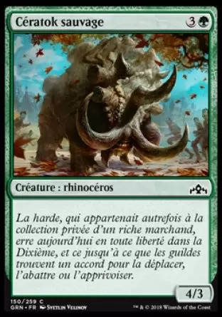 Les Guildes de Ravnica - Cératok sauvage