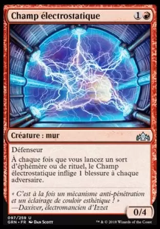 Les Guildes de Ravnica - Champ électrostatique