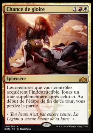 Les Guildes de Ravnica - Chance de gloire