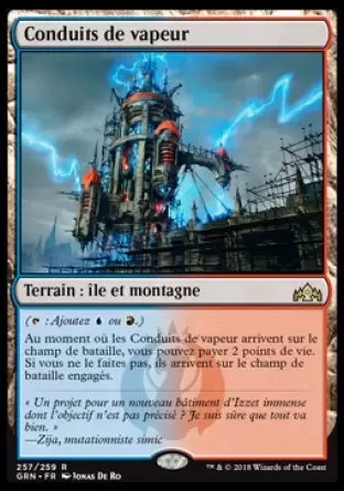 Les Guildes de Ravnica - Cheminées à vapeur // Conduits de vapeur