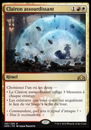 Les Guildes de Ravnica - Clairon assourdissant
