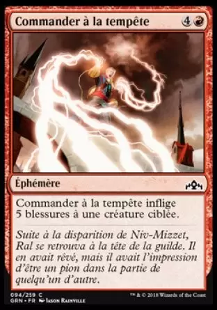 Les Guildes de Ravnica - Commander à la tempête
