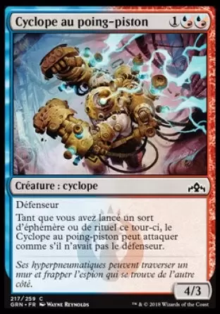 Les Guildes de Ravnica - Cyclope au poing-piston