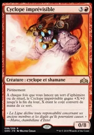 Les Guildes de Ravnica - Cyclope imprévisible
