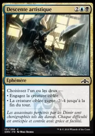 Les Guildes de Ravnica - Descente artistique