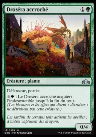 Les Guildes de Ravnica - Droséra accroché