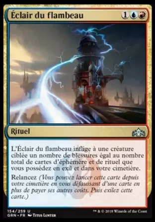 Les Guildes de Ravnica - Éclair du flambeau
