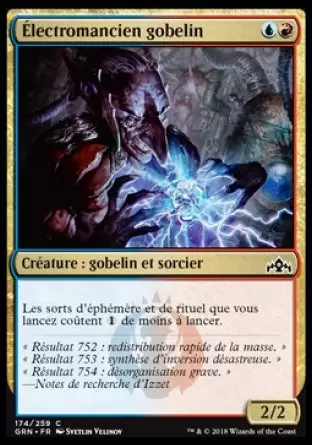 Les Guildes de Ravnica - Électromancien gobelin