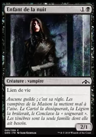 Les Guildes de Ravnica - Enfant de la nuit