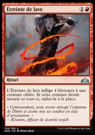 Les Guildes de Ravnica - Étreinte de lave