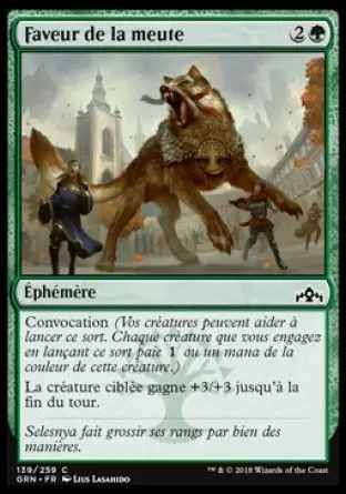 Les Guildes de Ravnica - Faveur de la meute