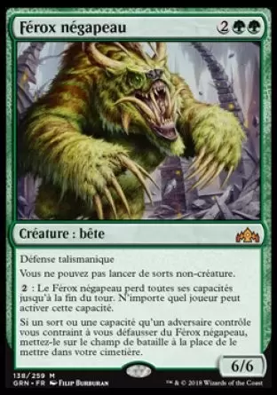 Les Guildes de Ravnica - Férox négapeau