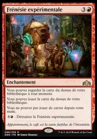Les Guildes de Ravnica - Frénésie expérimentale