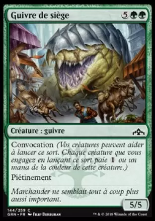 Les Guildes de Ravnica - Guivre de siège