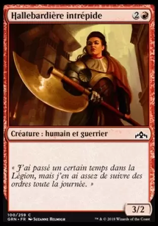 Les Guildes de Ravnica - Hallebardière intrépide