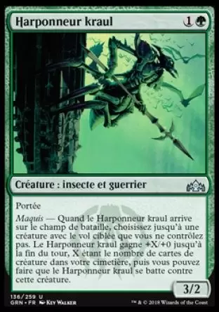 Les Guildes de Ravnica - Harponneur kraul