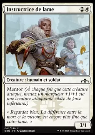 Les Guildes de Ravnica - Instructrice de lame