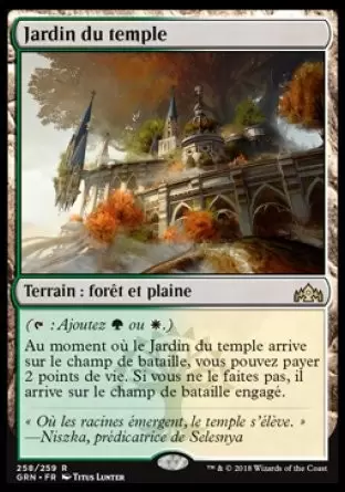 Les Guildes de Ravnica - Jardin du temple