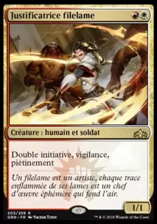 Les Guildes de Ravnica - Justificatrice filelame