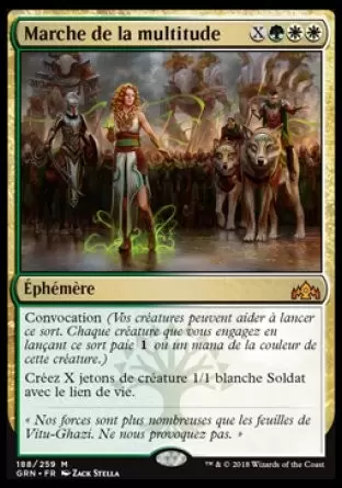 Les Guildes de Ravnica - Marche de la multitude