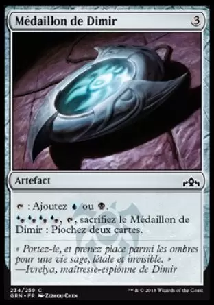 Les Guildes de Ravnica - Médaillon de Dimir