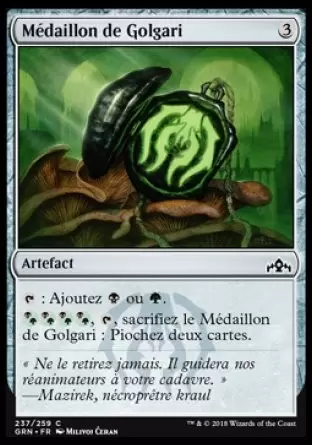 Les Guildes de Ravnica - Médaillon de Golgari