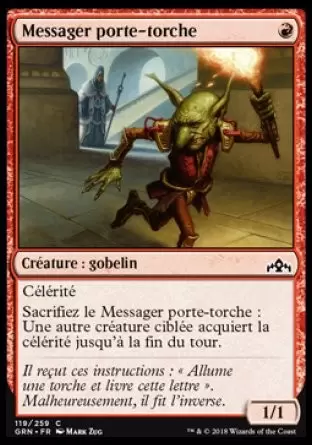 Les Guildes de Ravnica - Messager porte-torche