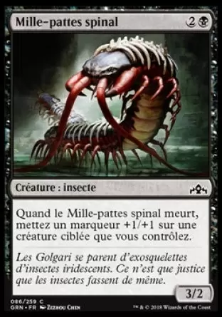 Les Guildes de Ravnica - Mille-pattes spinal