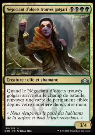 Les Guildes de Ravnica - Négociant d\'objets trouvés golgari