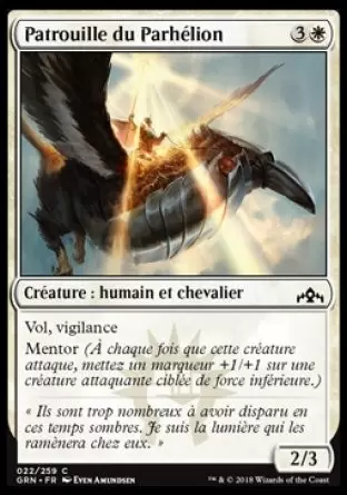Les Guildes de Ravnica - Patrouille du Parhélion