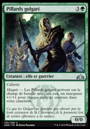 Les Guildes de Ravnica - Pillards golgari