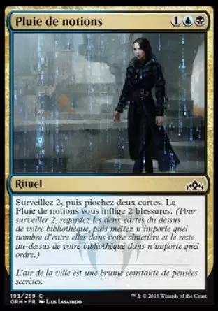 Les Guildes de Ravnica - Pluie de notions