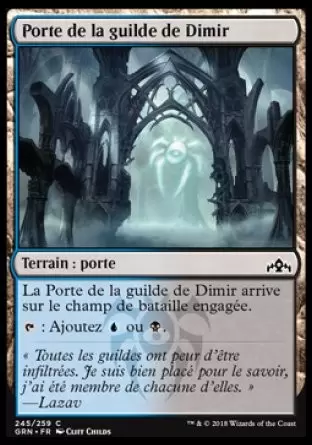 Les Guildes de Ravnica - Porte de la guilde de Dimir