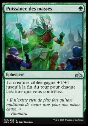 Les Guildes de Ravnica - Puissance des masses