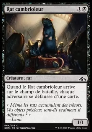 Les Guildes de Ravnica - Rat cambrioleur