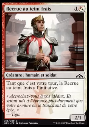 Les Guildes de Ravnica - Recrue au teint frais