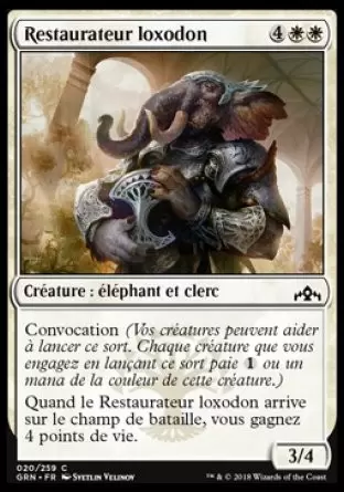 Les Guildes de Ravnica - Restaurateur loxodon