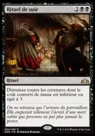 Les Guildes de Ravnica - Rituel de suie